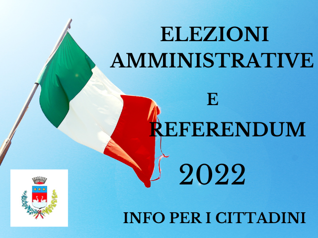 Elezioni amministrative 2022 info cittadini