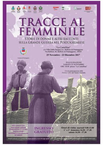 "Tracce al femminile: storie di donne e altri racconti sulla Grande Guerra nel portogruarese": prorogata fino al 25 marzo con nuovi orari!